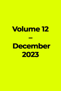 Volume 12 – December 2023